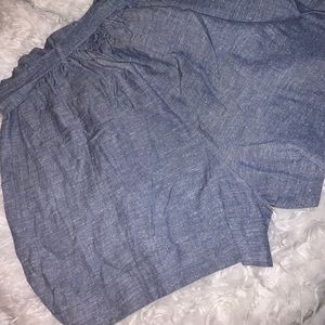 Breezy lightweight high waisted shorts.